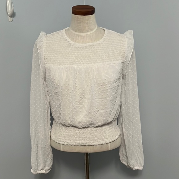 Not Sisters Everyday Basic SS Blouse - White